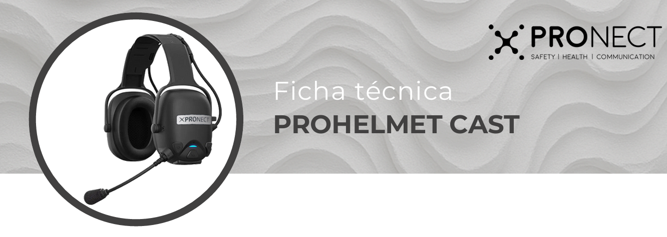 Diadema de alto ruido Pronect