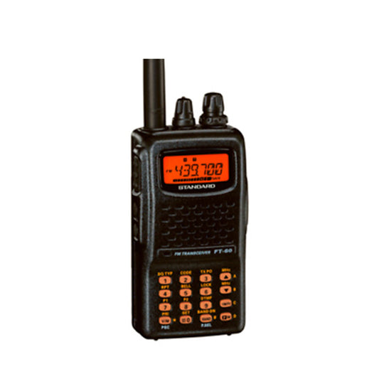 Yaesu FT-60R VHF/UHF108-520 MHz/700-999,999MHz 1000CH 5W Radio portátil analogico dual band identificación automática de emergencia (EAI), CTCSS/DCS, EPCS Vertex Standad WIRES Precio +iva