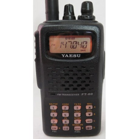 Yaesu FT-60R VHF/UHF108-520 MHz/700-999,999MHz 1000CH 5W Radio portátil analogico dual band identificación automática de emergencia (EAI), CTCSS/DCS, EPCS Vertex Standad WIRES Precio +iva