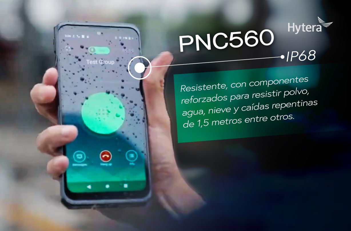 Hytera PNC560SCANNER Smartphone Radio PoC PTT sobre celular lo mejor de dos mundos con velocidad ultrarrápida y baja latencia con mecanismo de seguridad multicapa integrado (Smartphone para trabajos profesionales) Precio + iva