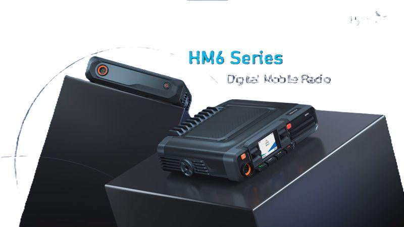 Hytera HM686H UHF2 450-527MHz 512CH DMR Tier II Analogico 45W Radio móvil digital profesional High Power 5/45W LCD screen Precio + iva