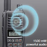 ICOM IC-A16 (Standard version, Sin Bluetooth) 200CH Memoria 6W Radio tierra-aire de 8,33/25 kHz Audio 1500 mW, IP67, MIL-STD-810-G, NOAA Alert Precio + iva