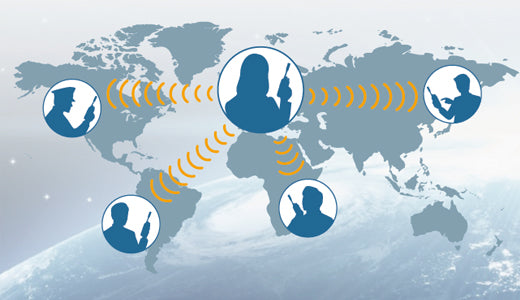 ICOM IC-SAT100 Radio Satelital, comunicación Vía PTT en Todo el Mundo **Plan Satelital no incluido** (Importación de 4-5 semanas) Precio + iva