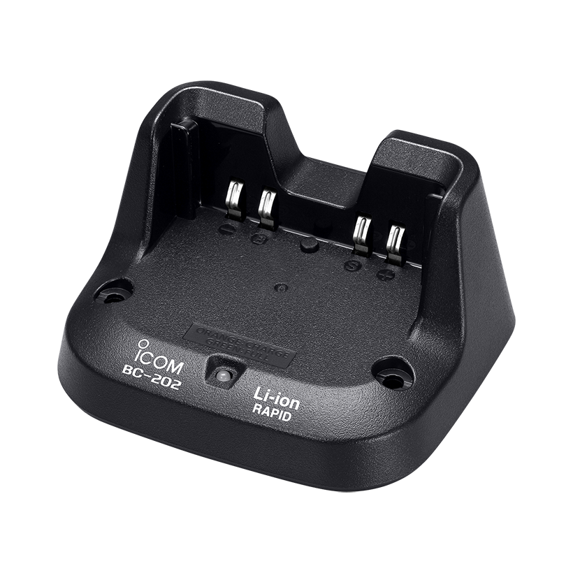 ICOM BC-202 Cuna de carga con transformador incluido para ICOM IP-100 IP-100FS IP-1000C ID-51A Plus2 ID-52E Plus2 Precio + iva
