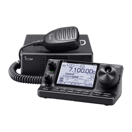 ICOM IC-7100 Radio base móvil Multimodo HF/VHF/UHF Pantalla táctil intuitiva, respuesta rápida, radio multibanda (Importación a pedido) Precio + iva