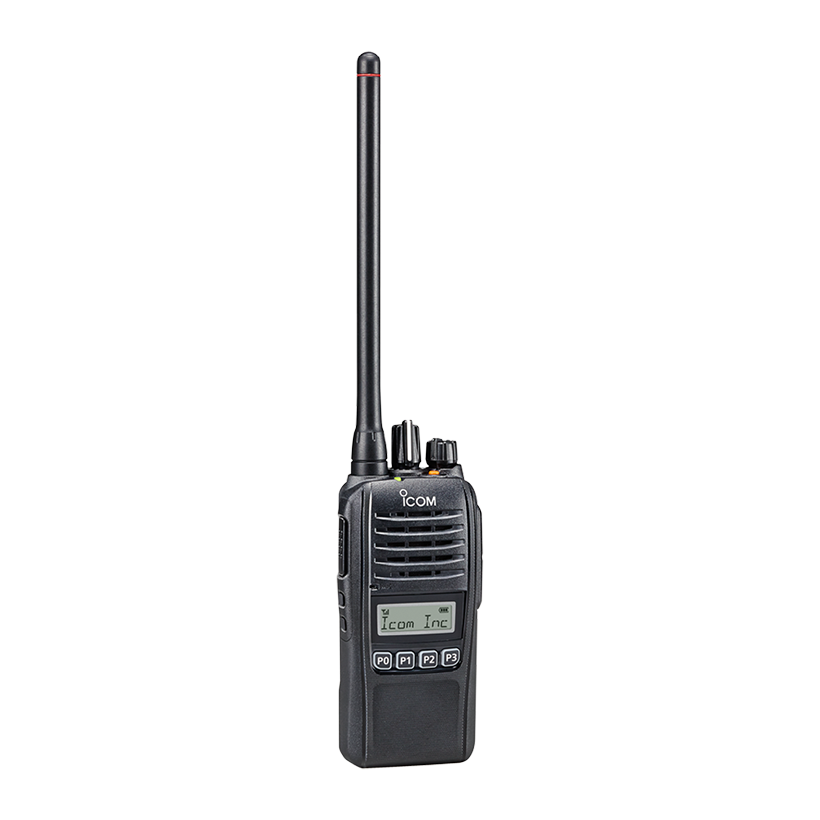 ICOM IC-F2100DS UHF2 450-512MHz 16CH Digital y Analogico 4W Radio portatil digital NDXD y analogico con pantalla y teclado simple Man down Lone Worker IP67 Precio +iva