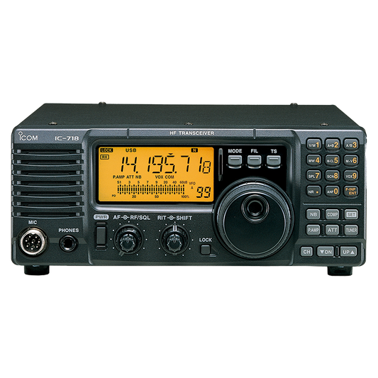ICOM IC-718 ASP (Digital Signal Processing) Radio multi banda HF El origen del Radio HF ahora mejorado aún más (Importación a pedido) Precio+ iva