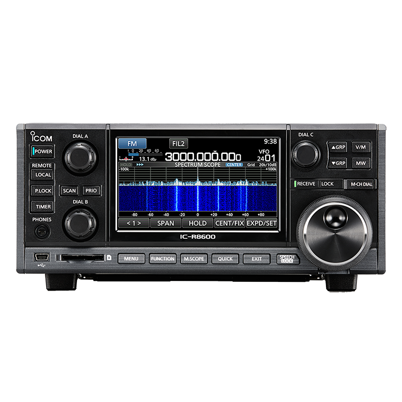 ICOM IC-R8600 Banda super ancha de 10 kHz a 3 GHz 200CH Memoria Radio de Comunicaciones (A pedido por importación) Precio +iva