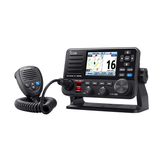 ICOM IC-M510 PLUS EVO AIS 25W Radio marina VHF de Montaje fijo, DSC de clase D, Wifi, AIS, GPS, Aquaquake, NMEA200, IP68, MIL-STD-810G (Importación a pedido 4- 5 semanas) Precio + iva