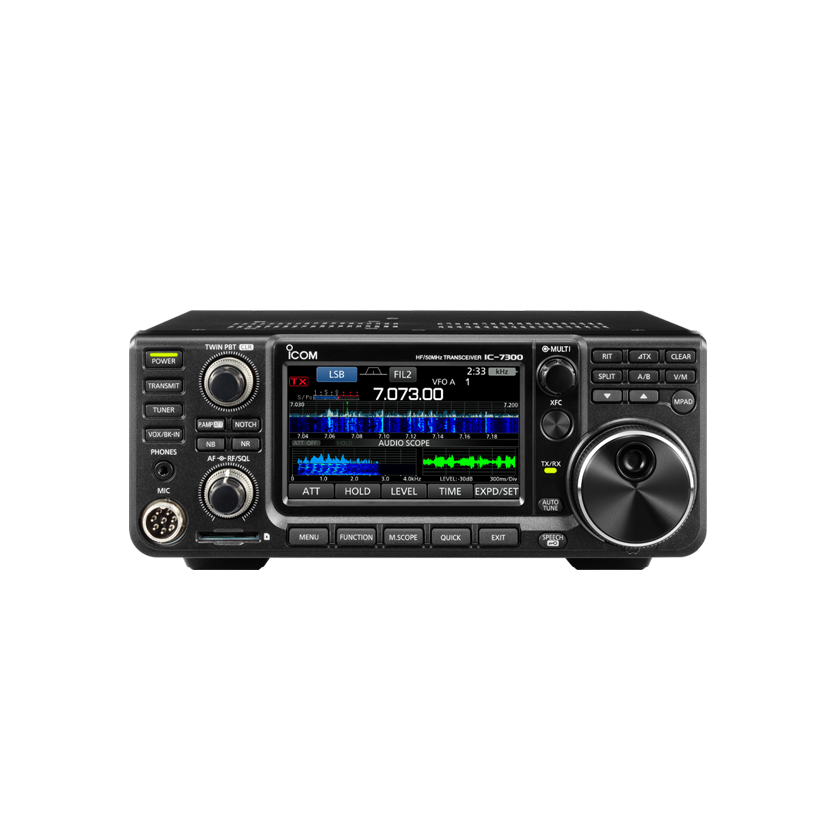 ICOM IC-7300 Transceptor HF/50MHz El innovador transceptor de alta frecuencia con osciloscopio (Importacion a pedido) Precio +IVA