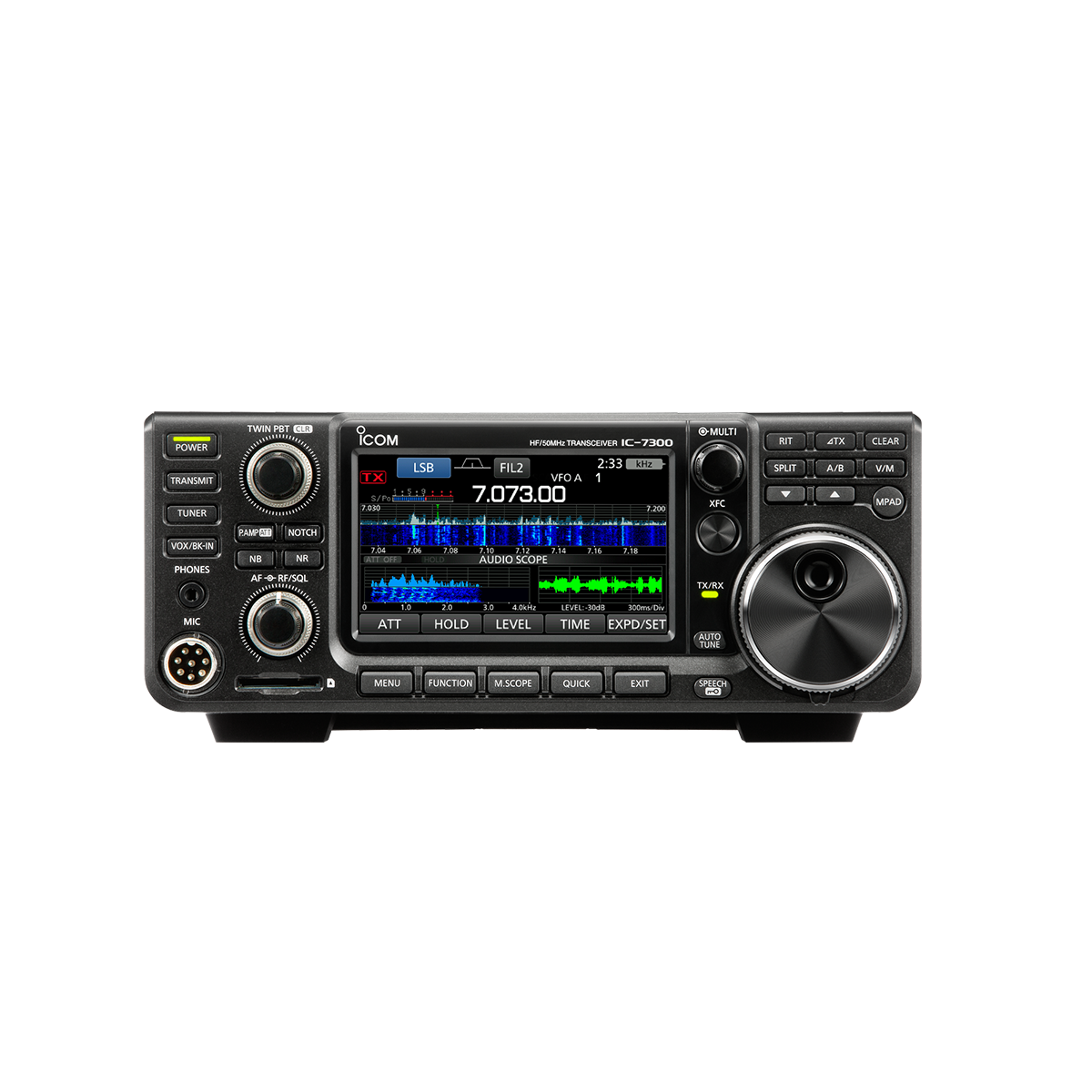 ICOM IC-7300 Transceptor HF/50MHz El innovador transceptor de alta frecuencia con osciloscopio (Importacion a pedido) Precio +IVA
