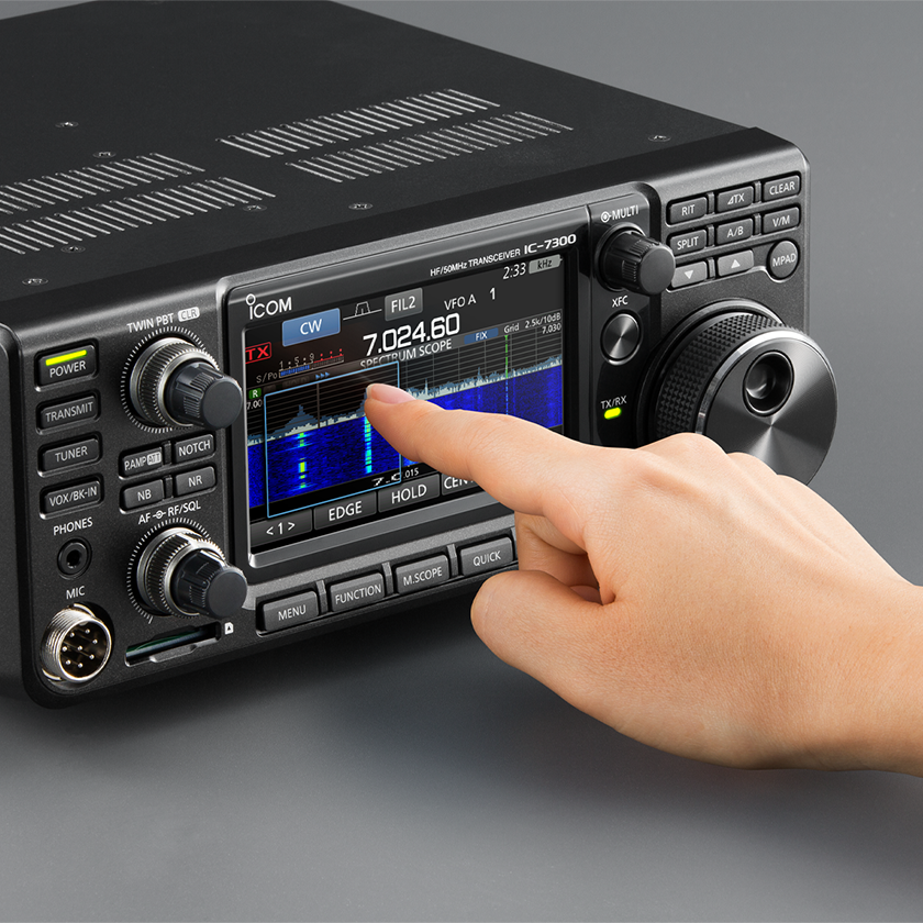 ICOM IC-7300 Transceptor HF/50MHz El innovador transceptor de alta frecuencia con osciloscopio (Importacion a pedido) Precio +IVA