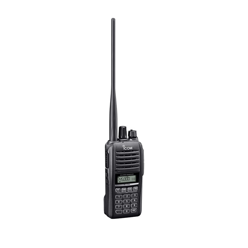 ICOM IC-T10 Banda Dual 136–174, 400–479 MHz 208CH Analogico 5W Radio Dual Band IP67 MIL-810G Robusta, Compacta ( A pedido por importación 4-5 semanas) Precio + iva