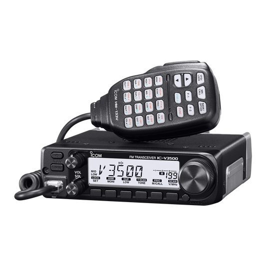 ICOM IC-V3500 VHF 136-174 MHz 207CH 65W Nuevo 144 MHz FM Transceiver Vaya más lejos Obtenga un audio más alto Precio + iva