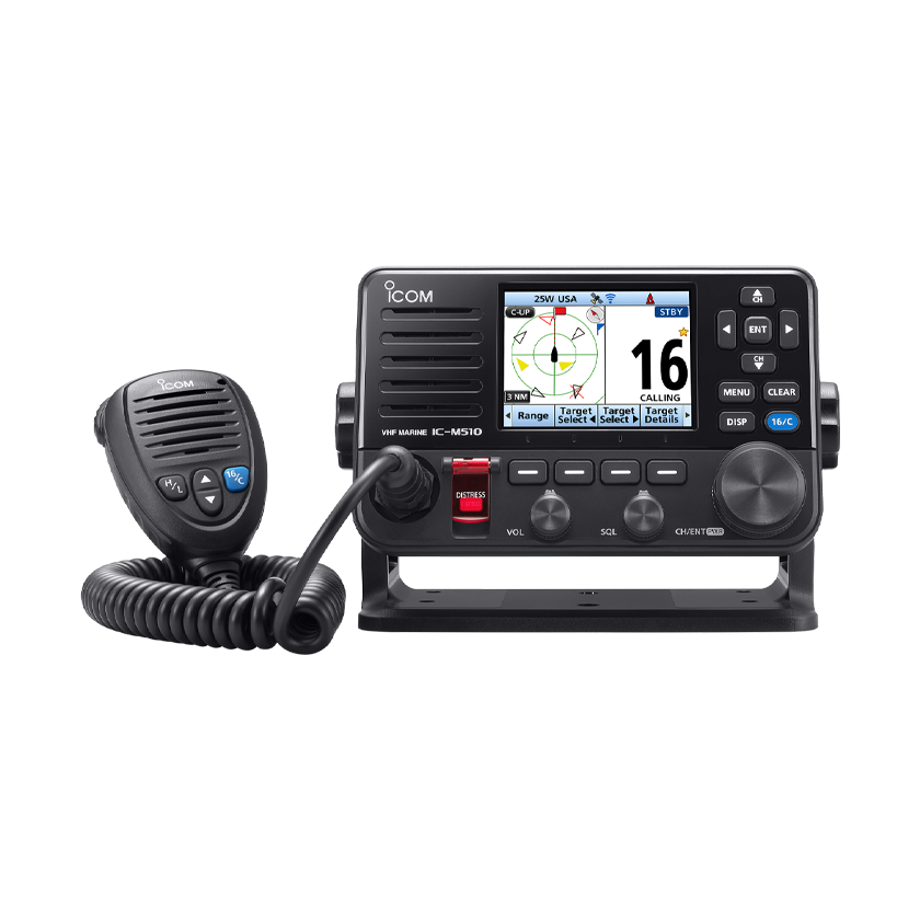 ICOM IC-M510 (Sin AIS) 25W Radio marina de montaje fijo VHF, DSC de clase D, Wifi (Por importación 5 semanas) Precio + iva