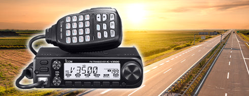 ICOM IC-V3500 VHF 136-174 MHz 207CH 65W Nuevo 144 MHz FM Transceiver Vaya más lejos Obtenga un audio más alto Precio + iva