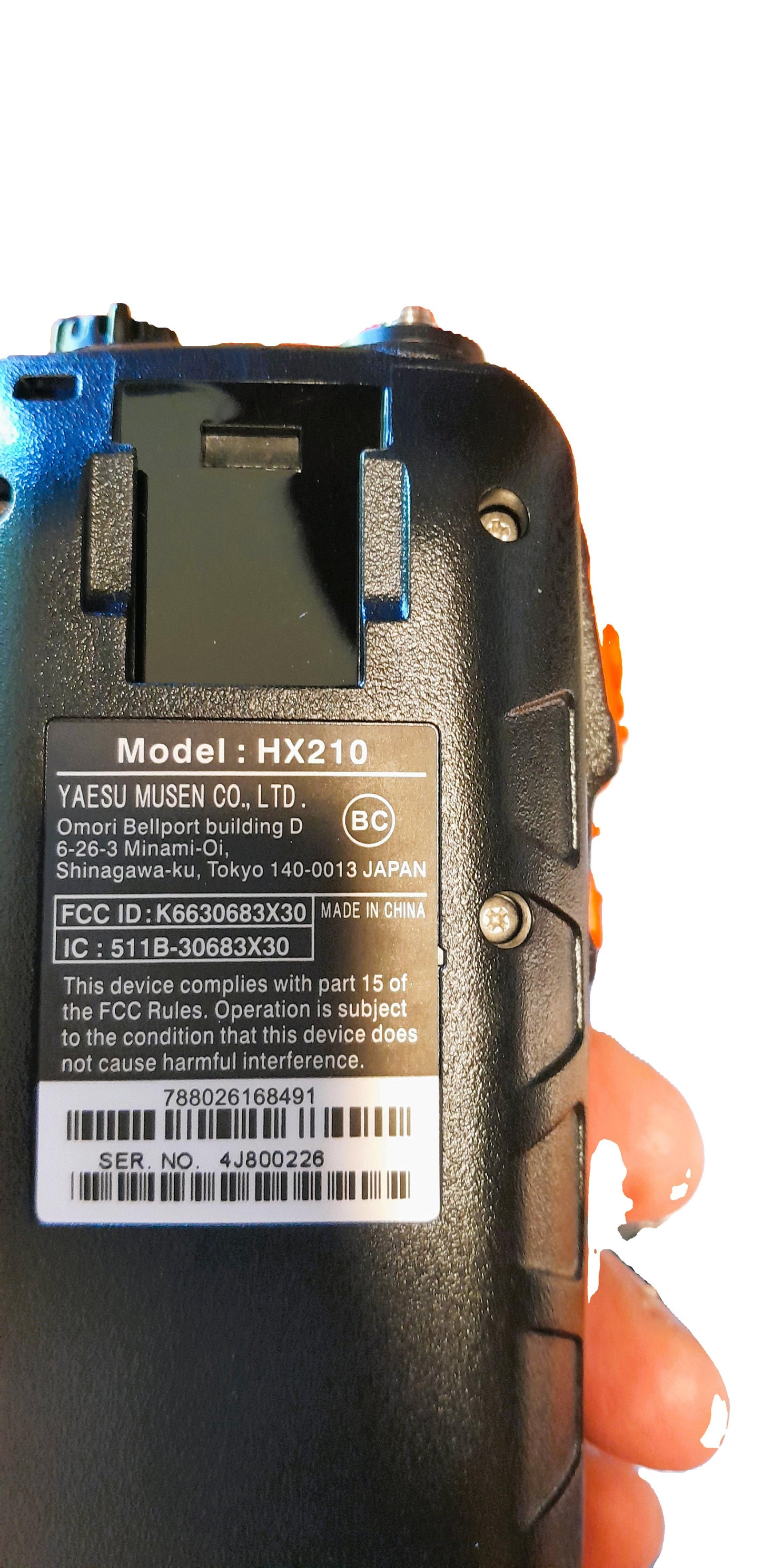 Standard Horizon HX-210 VHF 6W Radio portátil de dos vías marino flotante para negocios marinos y fluviales Precio +iva
