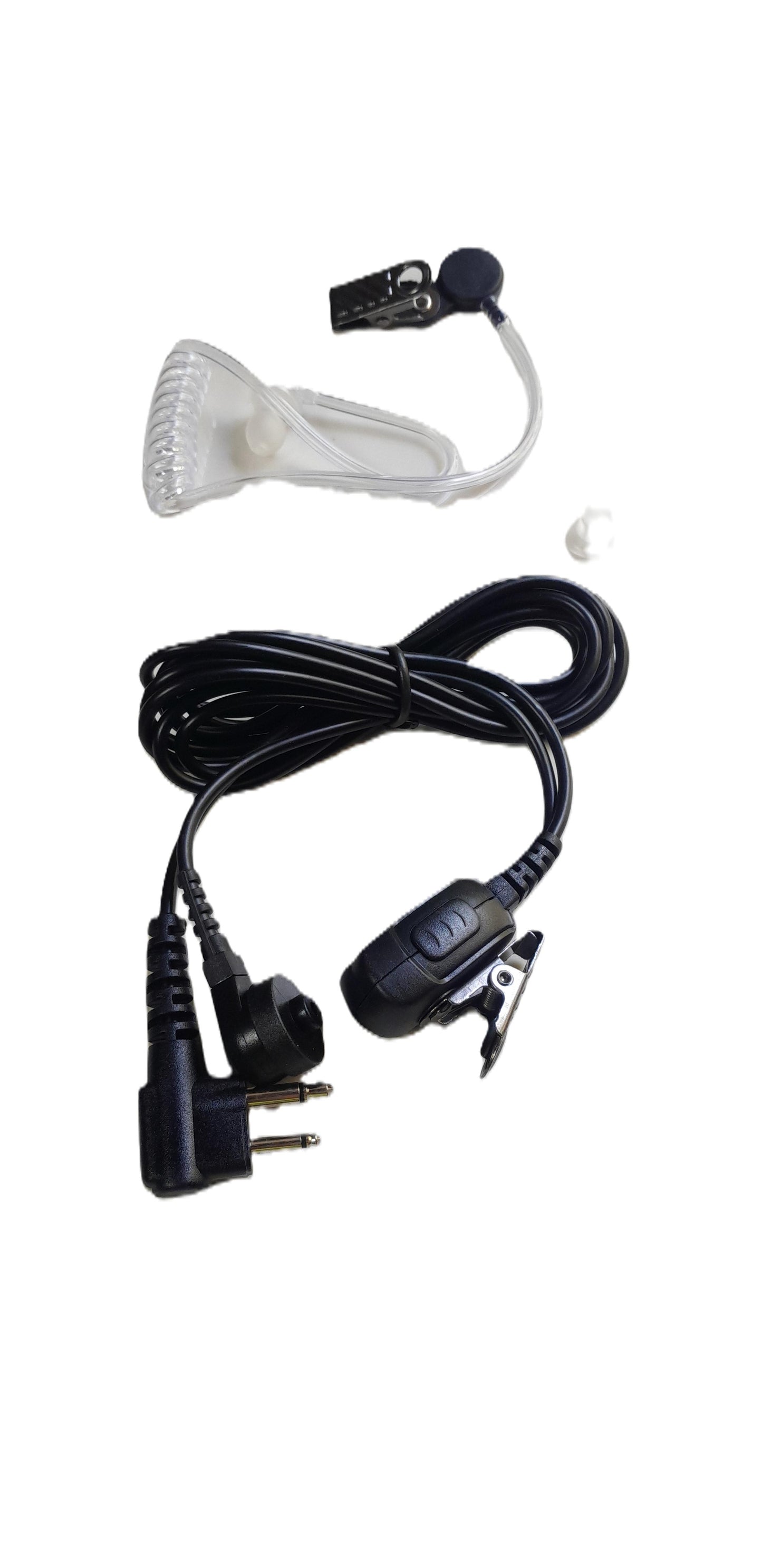 Genérico E-1326PS Auricular con PTT de solapa simple de 1 cable con tubo acústico transparente para Motorola Analógicos EP350MX EP450 R2 DEP250 DEP450 Precio + iva