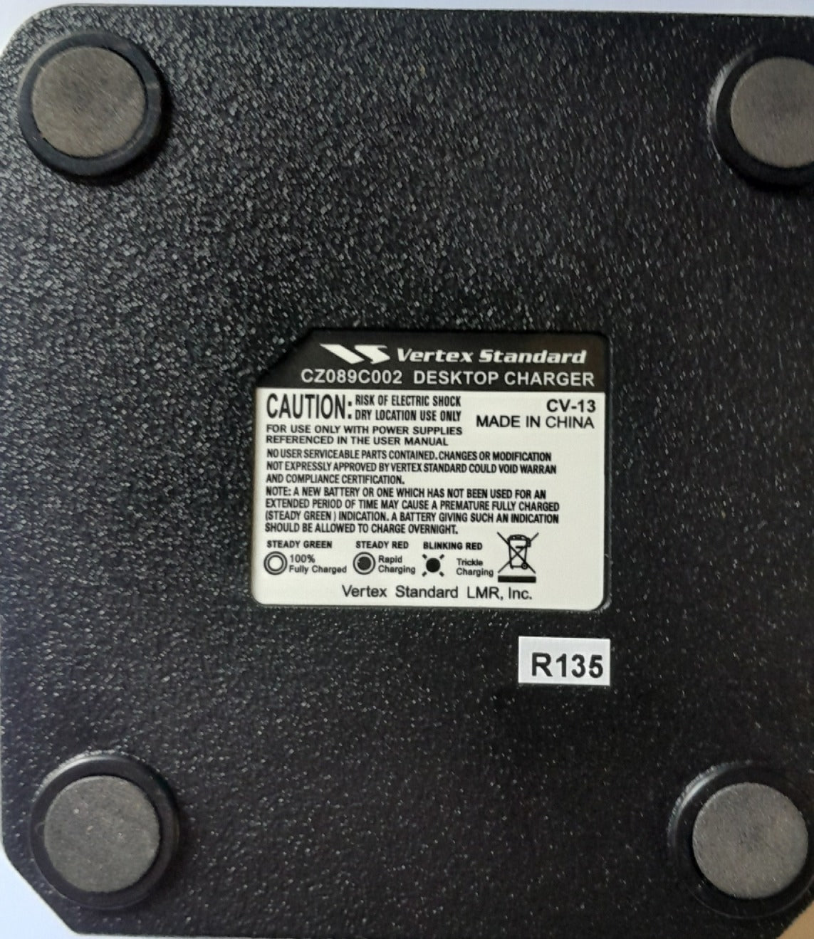 Vertex CZ089C002 cuna de carga CV13 para VX-80 Precio + iva