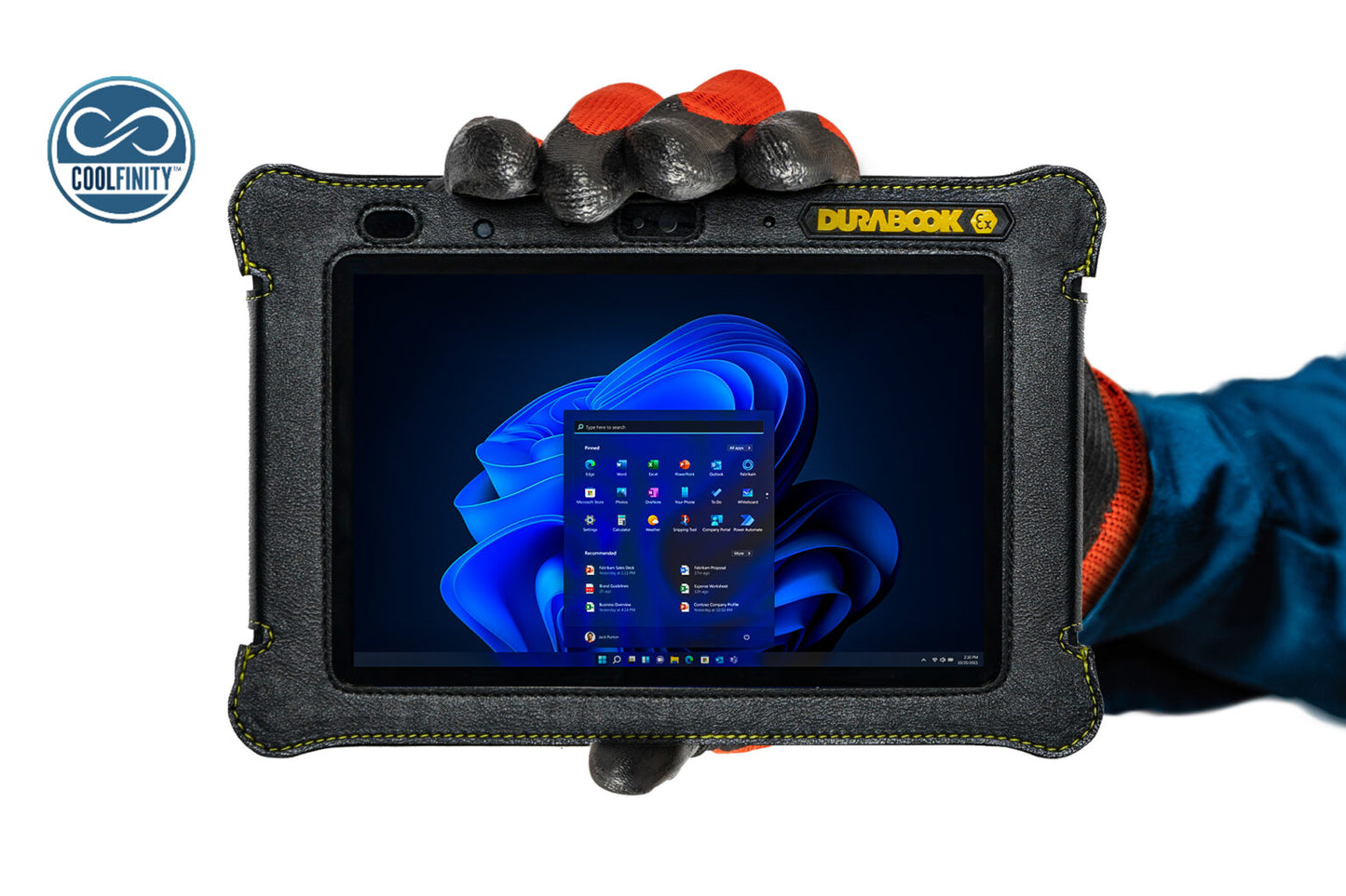 DURABOOK R8-EX Tablet Windows ATEX Zona 2/22 Intrínsecamente Seguro (Importación a pedido 6-8 semanas) Precio + iva