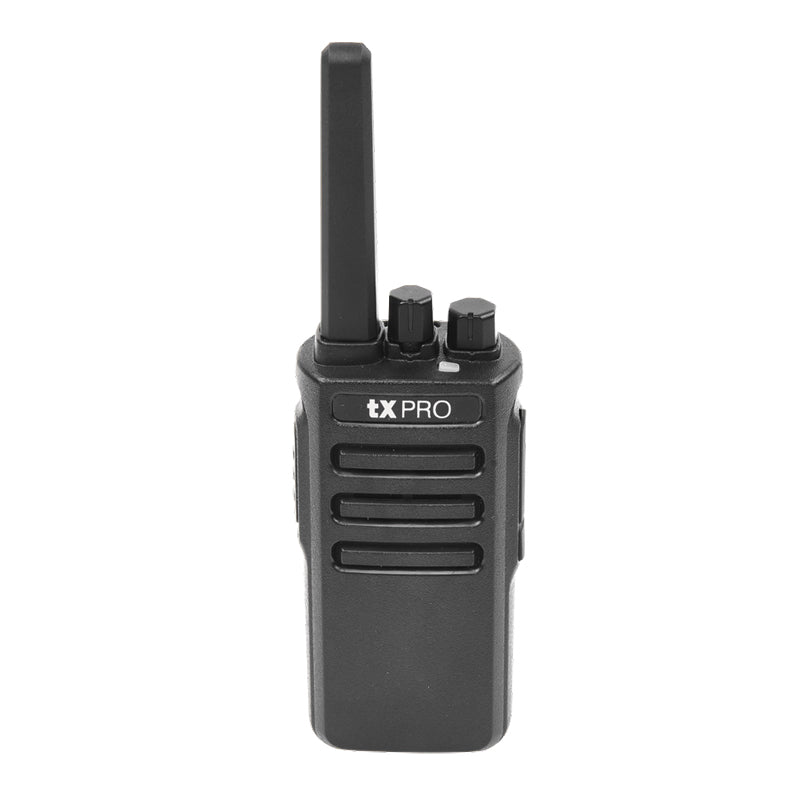 TXPRO TX600H UHF 450-520 Mhz 16CH Analogico 5W Radio portátil de dos vías sin pantalla con función VOX para tus auriculares que posean esta característica Precio +iva