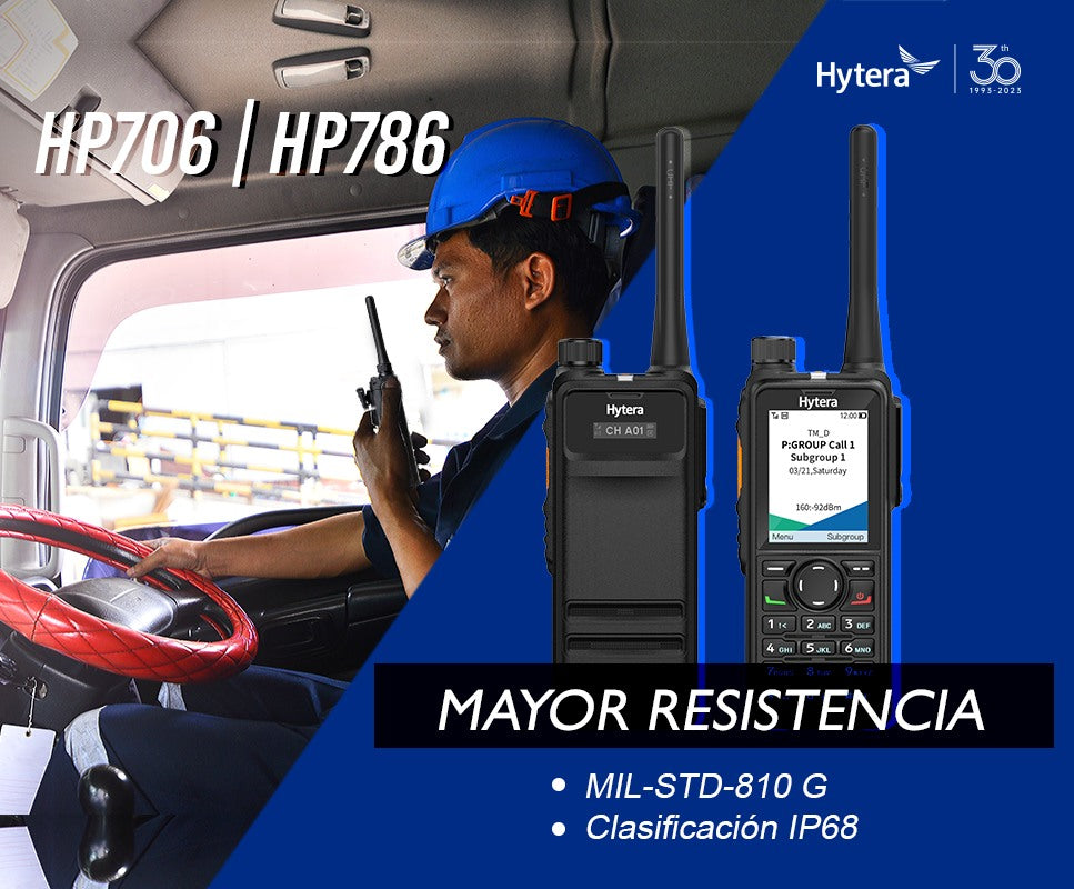 Hytera HP706 UL913 UHF3-1 350-470 MHz 1024CH Digital y Analogico Intrínseco 4W Radio Digital y Analogico certificado UL913 para ambientes peligrosos con Man down Precio +iva