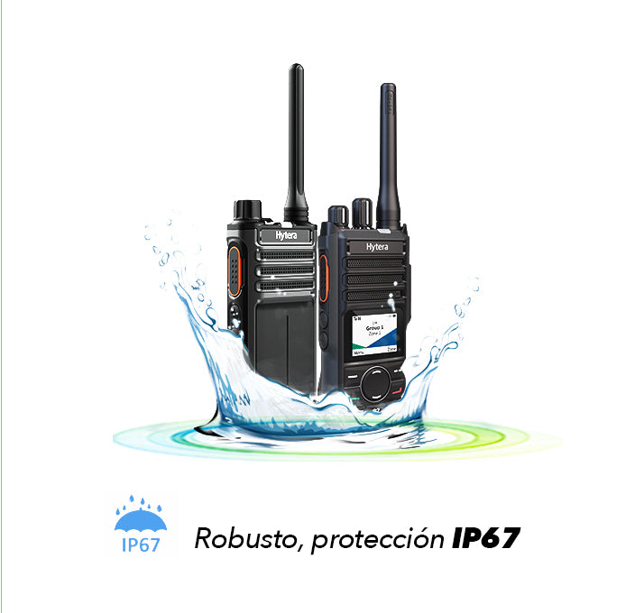 Hytera HP506 UL913 VHF 136-174 MHz 256CH Digital DMR y Analogico 5W Intrinsicamente Seguro 5W Radio Digital y Analogico, parlante antimagnetico, con cancelación de ruido IP67 Precio + iva