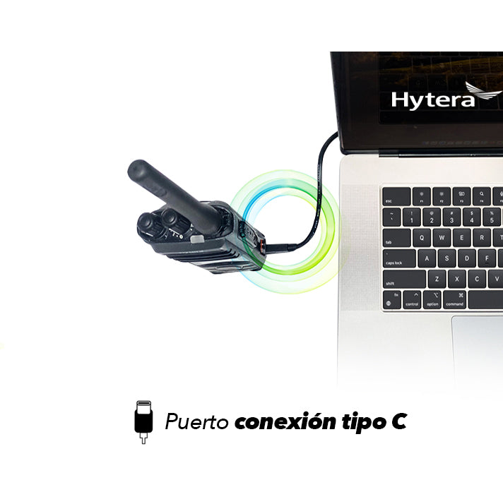 Hytera HP506 VHF 136-174 MHz 256CH Digital /Analogico 5W Radio Digital Profesional DMR Tier II /Analogico IP67, MIL-STD-810G para Industrias y Comercios sin pantalla Precio +iva