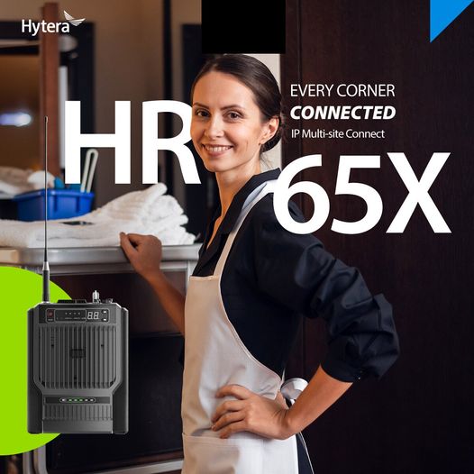 Hytera HR656 VHF 136-174MHz 1024CH Analogico y Digital 25W Repetidor digital y analogico móvil con mochila, antena, GPS, Bluetooth duplexor Precio + iva