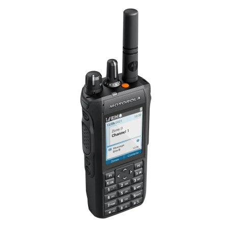 Motorola R7 MOTOTRBO™ TIA HAZLOC Capable UHF1 UHF2 400-527 Mhz 1000CH Digital y Análogo Intrínseco 5W Radio digital FKP con pantalla y teclado completo El Poder de Ser Escuchado Precio +iva