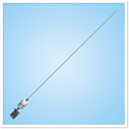 Shakespeare 5215 Antena VHF 3 pies, 1 sección, 3dB, conexión SO 239, soporte en L incluido, potencia máx. entrada 50 vatios, Ancho de banda 7MHz (no incluye conector y cable) Precio + iva
