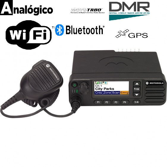 Motorola DGM™8500e MOTOTRBO™ VHF 136-174 Mhz 1000CH Digital y Analogico 25W Radio móvil digital ¡Mantén a tu Flota Siempre Conectada! Precio +iva