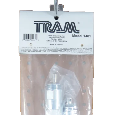 Tram® 1481 Antena de 3 secciones, 200 vatios, conector UHF SO-239 de 50 ohmios,base colineal fibra de vidrio doble banda VHF 144-148/ UHF450-450 MHz Precio + iva