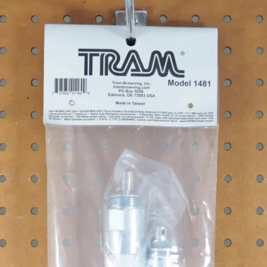 Tram® 1481 Antena de 3 secciones, 200 vatios, conector UHF SO-239 de 50 ohmios,base colineal fibra de vidrio doble banda VHF 144-148/ UHF450-450 MHz Precio + iva