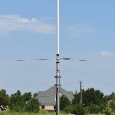 Tram® 1481 Antena de 3 secciones, 200 vatios, conector UHF SO-239 de 50 ohmios,base colineal fibra de vidrio doble banda VHF 144-148/ UHF450-450 MHz Precio + iva