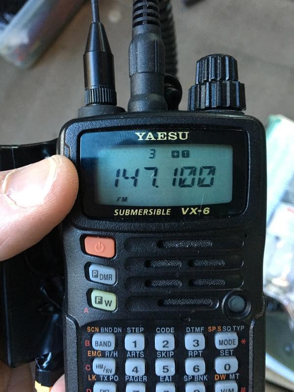 Yaesu VX-6R 144/222/430 MHz 5W Radio dual band VHF UHF IPX7 "El equipo de radio para el fin del mundo" Precio + iva