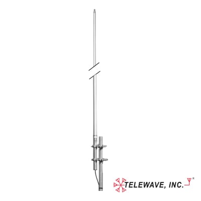 Telewave ANT150F6-4 VHF 156-164 MHz 6dBd 500W Antena colineal de fibra de vidrio Precio + iva incluido (Importacion a pedido)