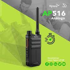 Hytera AP516 VHF 136-174 MHz 32CH analógico 5W Radio portátil Analogico con potente audio para negocios y seguridad "Less is More" Precio + iva