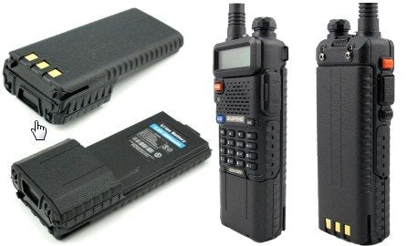 Baofeng UV-5R UHF 400-520 Mhz/VHF 136-174 Mhz 128CH Analogica 8W Radio dual band Precio + iva
