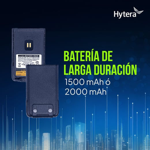 Hytera BD506 VHF 136-174 MHz 48 CH Analogico y DMR Tier II 5W Radio sin pantalla con cancelación de ruido, de gran ganancia en cobertura de distancia Precio + iva