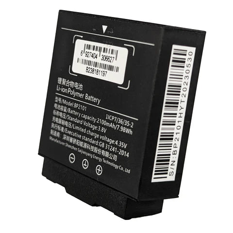 Hytera BP2101 Batería de polímero de litio 2100 mAh 3.8V para bodycam GC550 Precio + iva