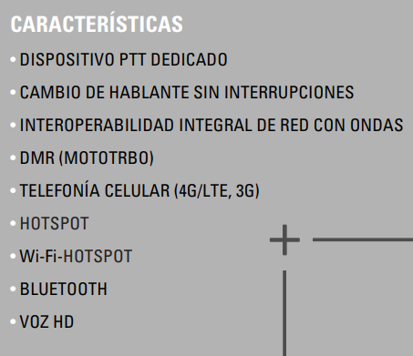 Motorola ION MOTOTRBO™ UHF 400-527MHz 1000CH Digital y analogico 4W Poc Radio PoC con cámara Todo está ON (A pedido por importación 10-12 semanas) Precio + iva