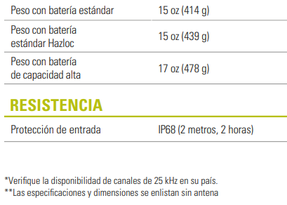 Motorola ION MOTOTRBO™ UHF 400-527MHz 1000CH Digital y analogico 4W Poc Radio PoC con cámara Todo está ON (A pedido por importación 10-12 semanas) Precio + iva