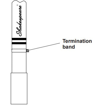 Shakespeare 393 Antena Marina, Base, Banda HF, 2.-30 MHz, Armado en 3 secciones para facilidad de despacho Precio + iva