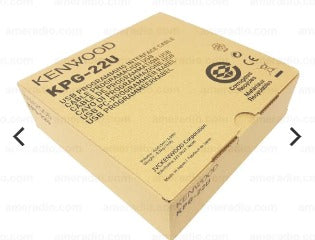 Kenwood KPG-22UM Cable de programación para equipos portátiles con entrada de audio de 2 pines Precio + iva