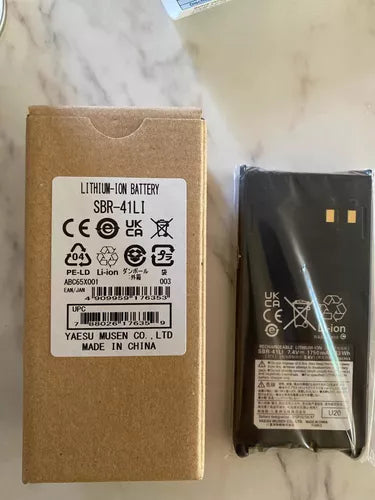 Standard Horizon SBR-41LI Batería 1750mAh Li-Ion para equipo portátil Marino HX-380 Precio con iva