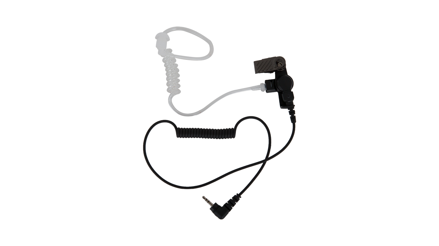 Hytera EAS03 Auricular con tubo acústico (solo recepción) (conector de audio de 2,5 mm) para HP7 PD48X Z1p Precio + iva