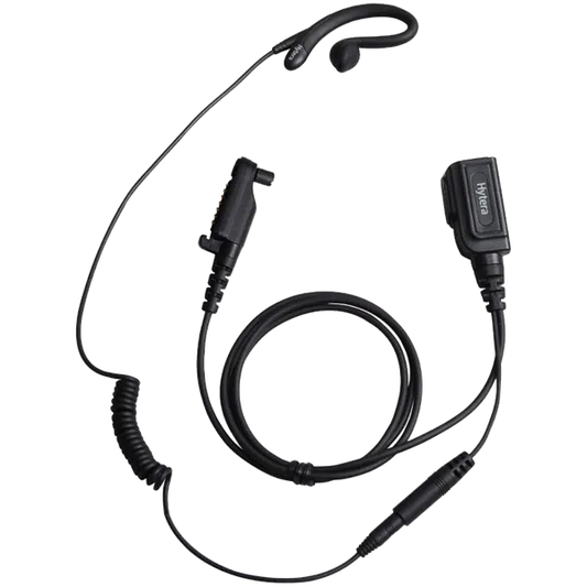 Hytera EHN26-P Auricular estilo C con PTT en línea y micrófono (negro) para las series HP5, HP6, HP7, PD6, X1 y PDC550, PDC680, PDM680, PTC680, Z1p, PT590 Precio + iva