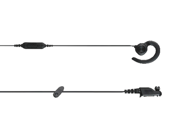 Hytera EHN35R-P Auriculares tipo C para oído derecho con micrófono en línea y PTT para la serie AP5/BP5 Precio +iva