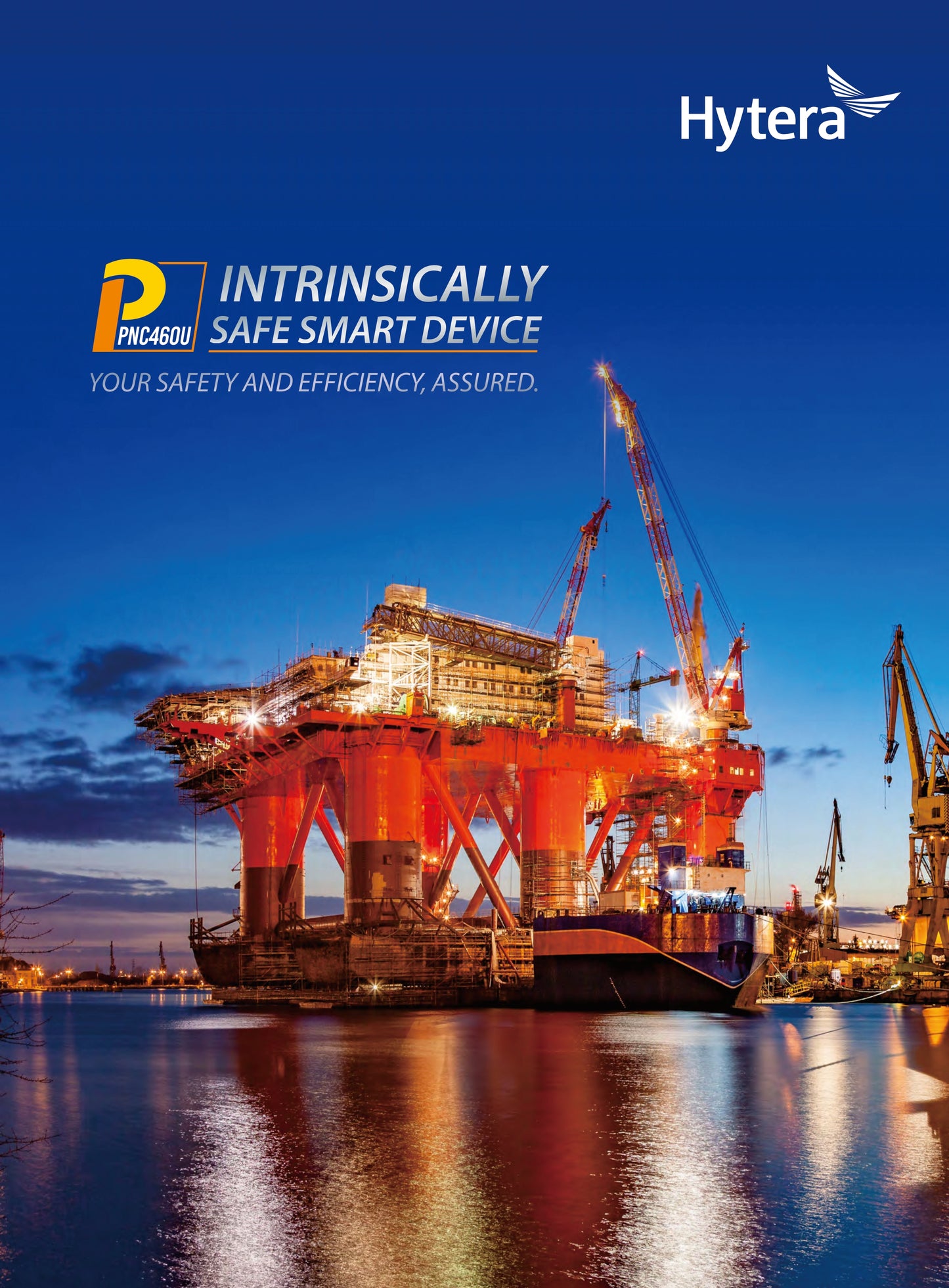 Hytera PNC460 UL913 Smartphone and PoC Radio Intrínseco Class I, II, III; Division 1; Group A–G; T4 GPS, Bluetooth, NFC, IP68 Precio +iva